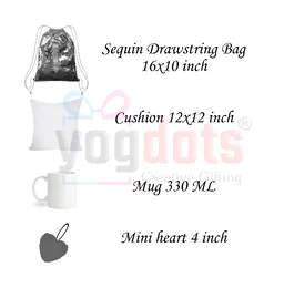 Valentine day gift combo bag - Red